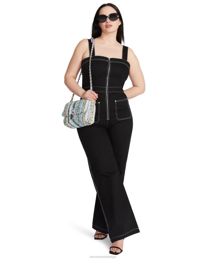 Steve Madden dragen vrouwen Ellis jumpsuit zwart 2D2L701