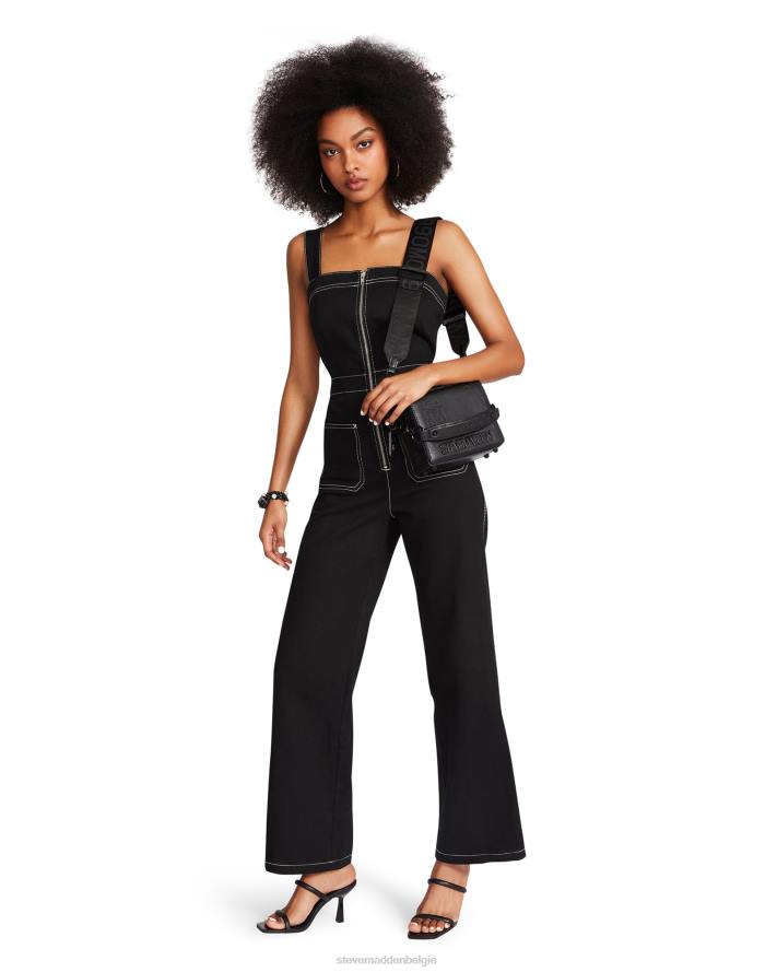 Steve Madden dragen vrouwen Ellis jumpsuit zwart 2D2L701