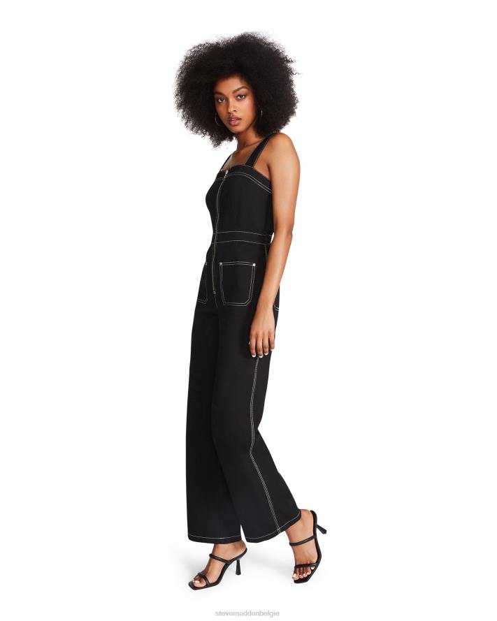 Steve Madden dragen vrouwen Ellis jumpsuit zwart 2D2L701