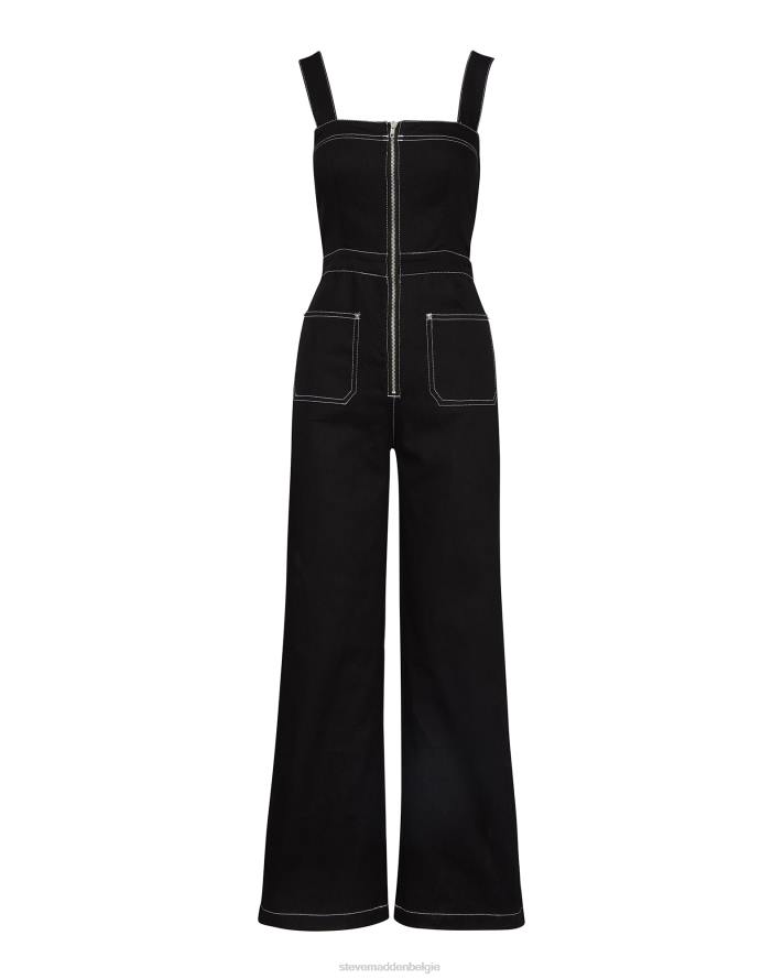 Steve Madden dragen vrouwen Ellis jumpsuit zwart 2D2L701