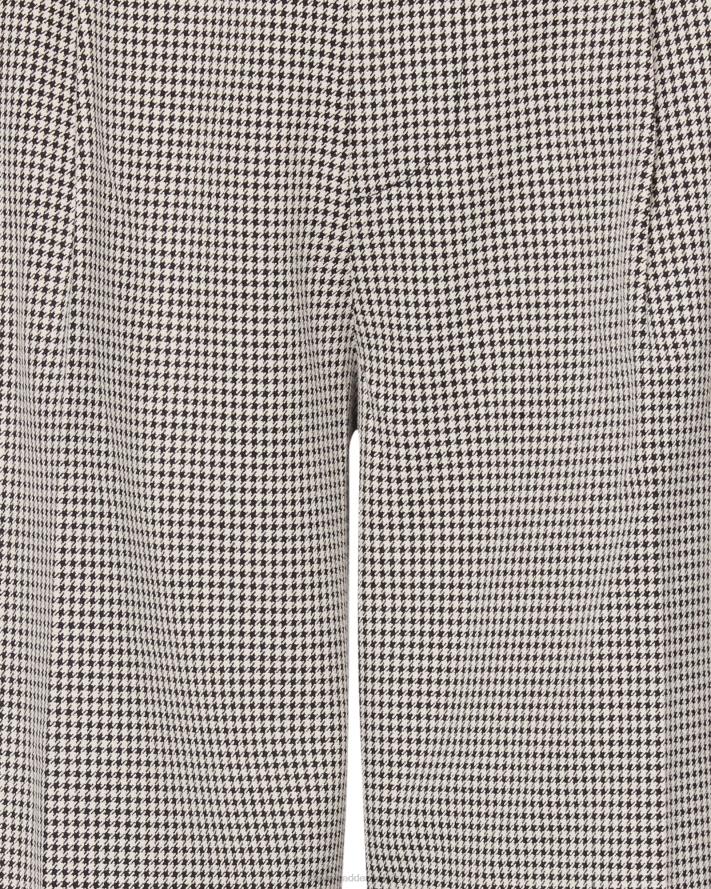 Steve Madden dragen vrouwen Isabella geruite broek zwart 2D2L689