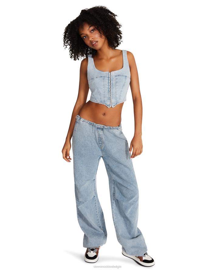 Steve Madden dragen vrouwen Pia parachutebroek denimstof 2D2L636
