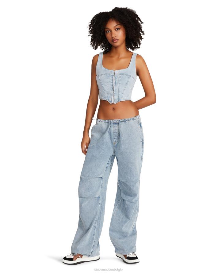 Steve Madden dragen vrouwen Pia parachutebroek denimstof 2D2L636