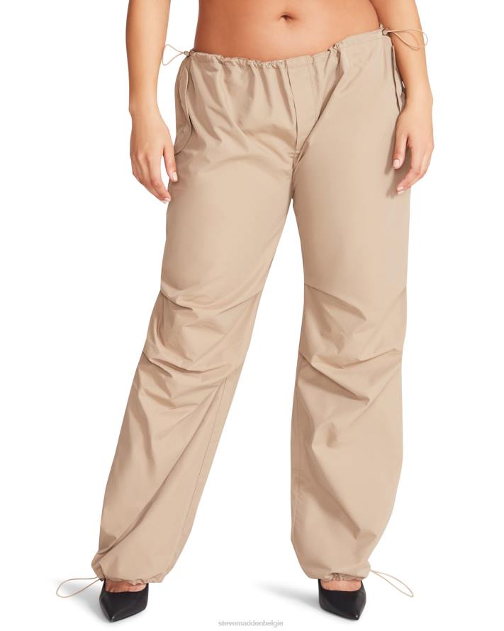 Steve Madden dragen vrouwen Pia parachutebroek kaki/beige 2D2L655