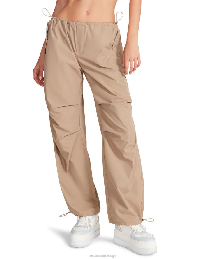 Steve Madden dragen vrouwen Pia parachutebroek kaki/beige 2D2L655