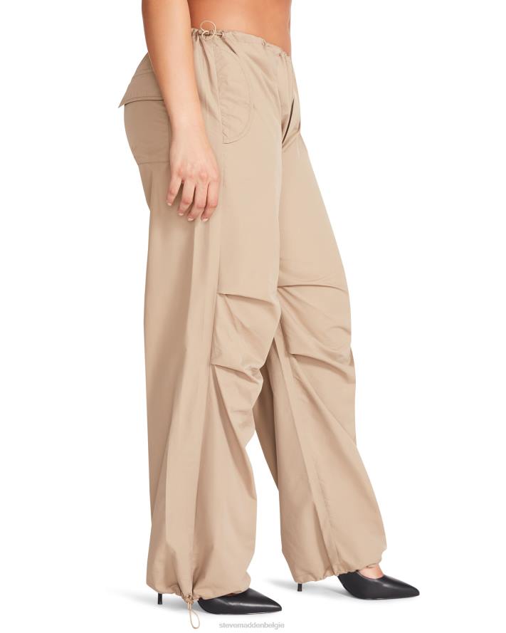Steve Madden dragen vrouwen Pia parachutebroek kaki/beige 2D2L655