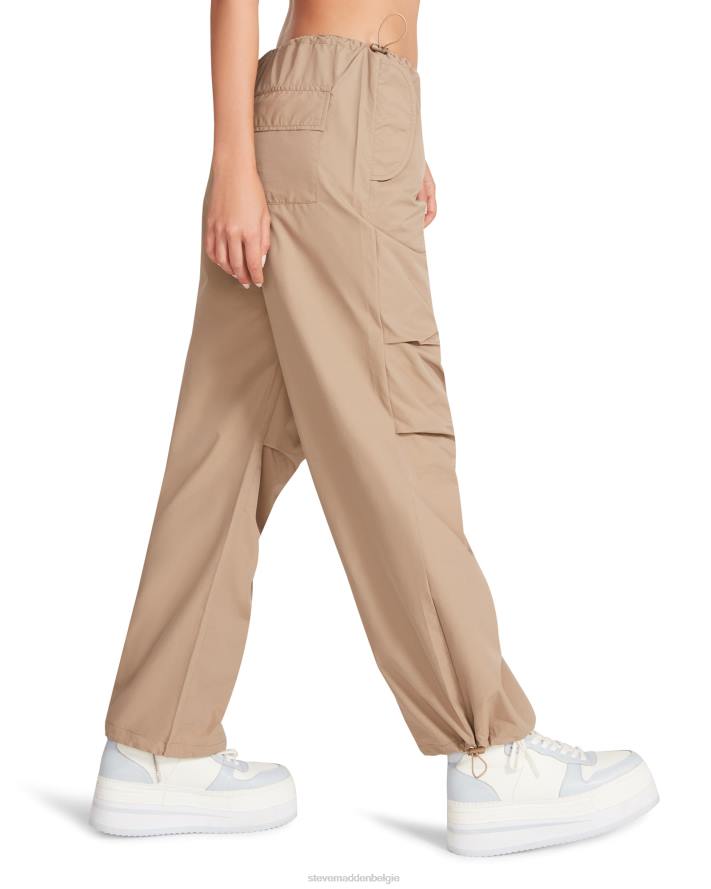 Steve Madden dragen vrouwen Pia parachutebroek kaki/beige 2D2L655
