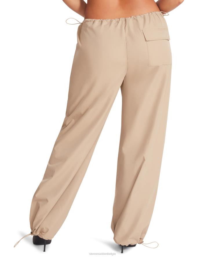 Steve Madden dragen vrouwen Pia parachutebroek kaki/beige 2D2L655