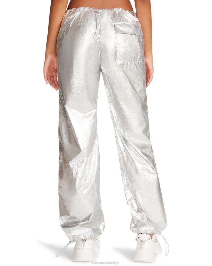 Steve Madden dragen vrouwen Pia parachutebroek zilver 2D2L668
