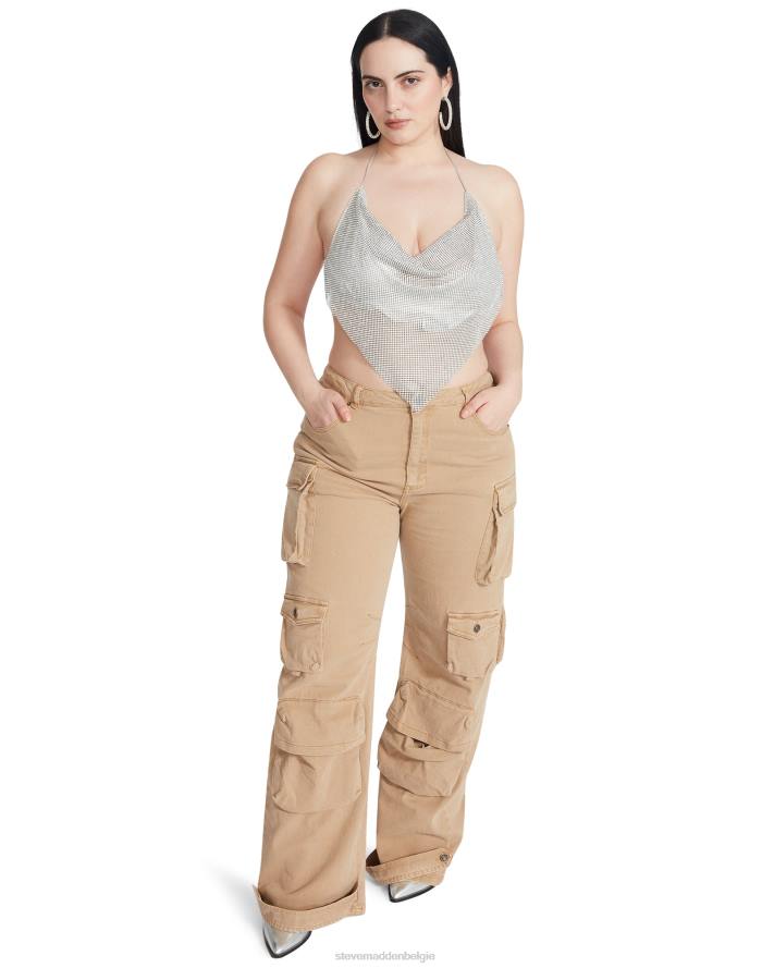 Steve Madden dragen vrouwen brody broek taupe 2D2L633