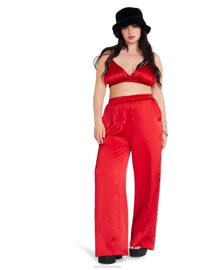 Steve Madden dragen vrouwen dorian broek rood 2D2L680