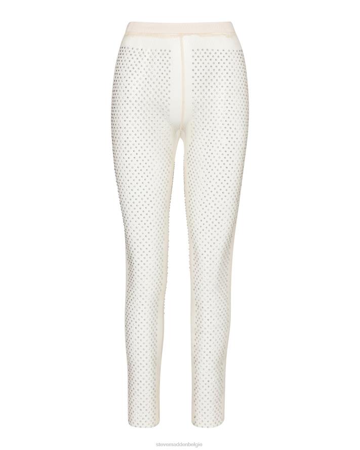 Steve Madden dragen vrouwen mesh strass broek ivoor 2D2L669