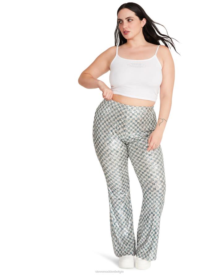 Steve Madden dragen vrouwen shae broek zilver 2D2L683