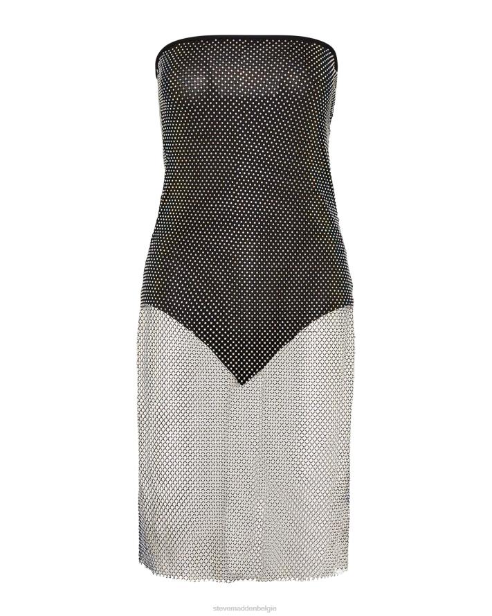 Steve Madden dragen vrouwen Charlize jurk zwart 2D2L727
