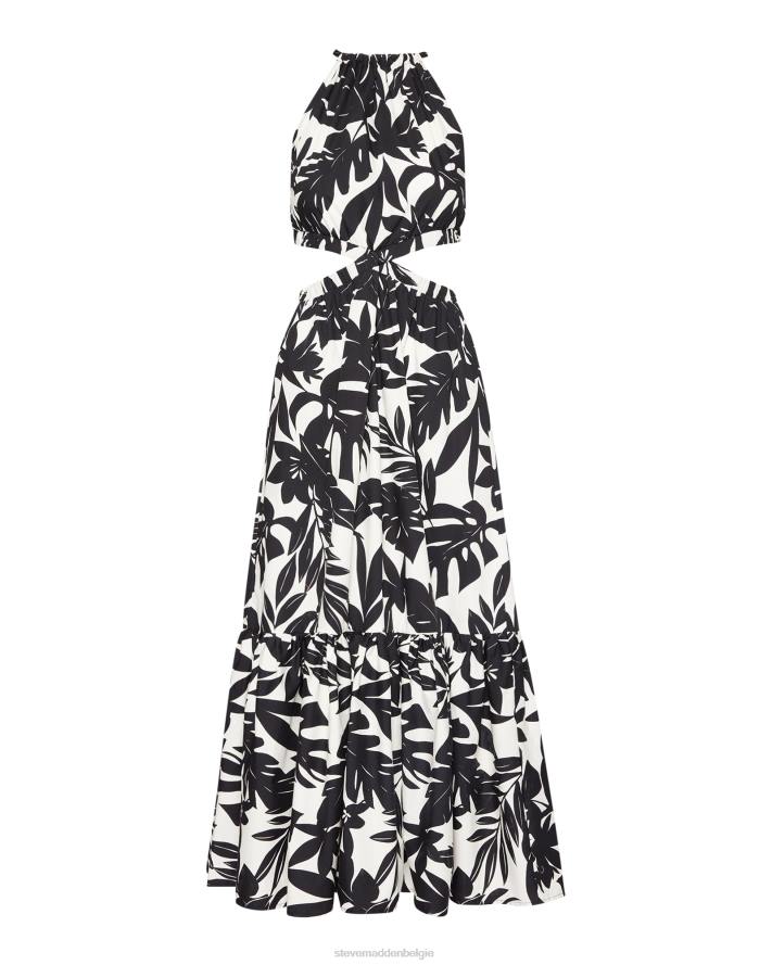Steve Madden dragen vrouwen Jules jurk zwart wit 2D2L722