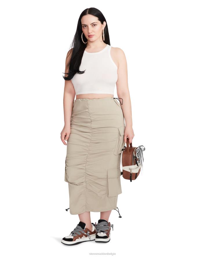 Steve Madden dragen vrouwen Meli rok grijs 2D2L667