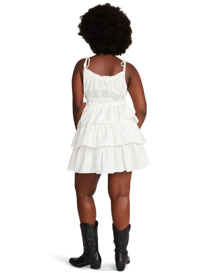 Steve Madden dragen vrouwen Mireya mini-jurkje wit 2D2L707