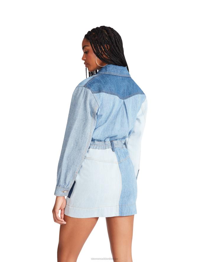 Steve Madden dragen vrouwen Ryleigh-jurk denimstof 2D2L734