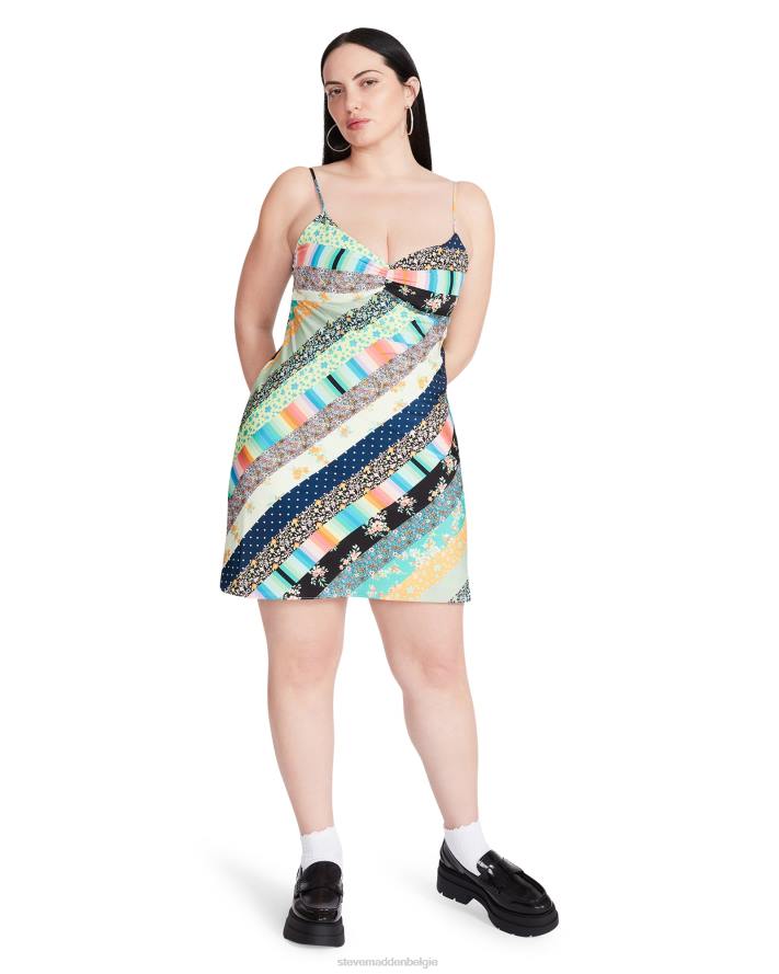 Steve Madden dragen vrouwen chani-jurk meerdere stoffen 2D2L720