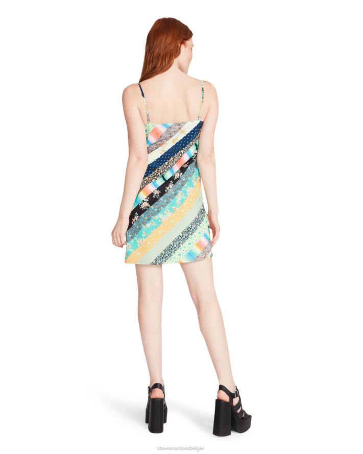 Steve Madden dragen vrouwen chani-jurk meerdere stoffen 2D2L720
