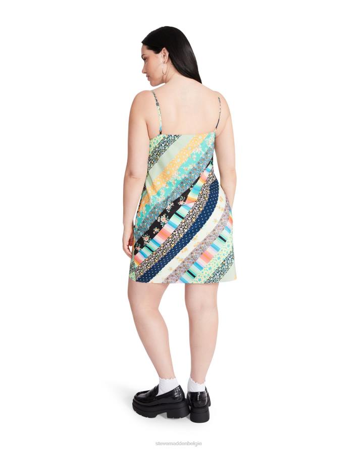 Steve Madden dragen vrouwen chani-jurk meerdere stoffen 2D2L720