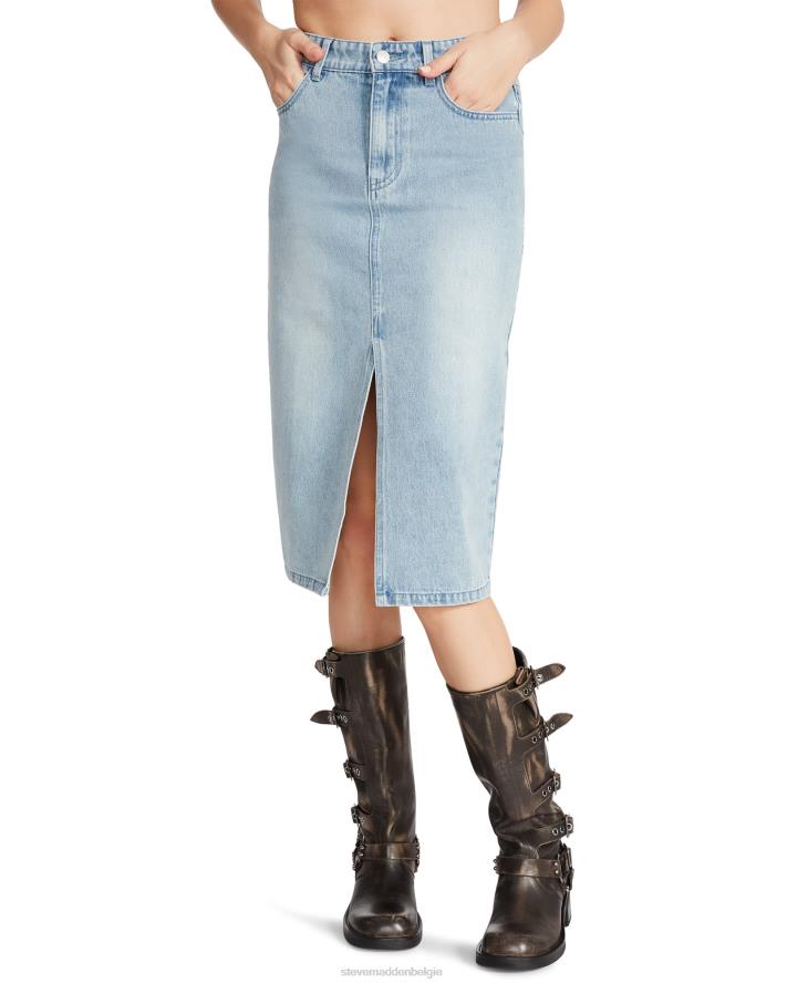Steve Madden dragen vrouwen ivonne jeansrok denimstof 2D2L673