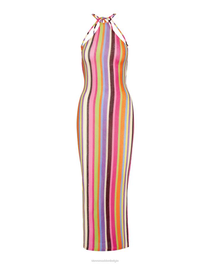 Steve Madden dragen vrouwen makenna jurk roze multi 2D2L712