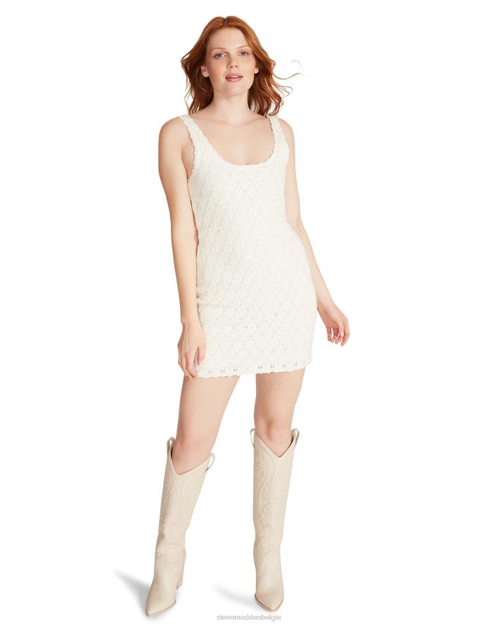 Steve Madden dragen vrouwen malia jurk ivoor 2D2L710