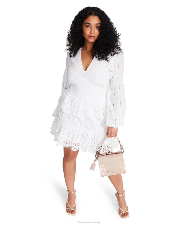 Steve Madden dragen vrouwen raquelle jurk wit 2D2L698