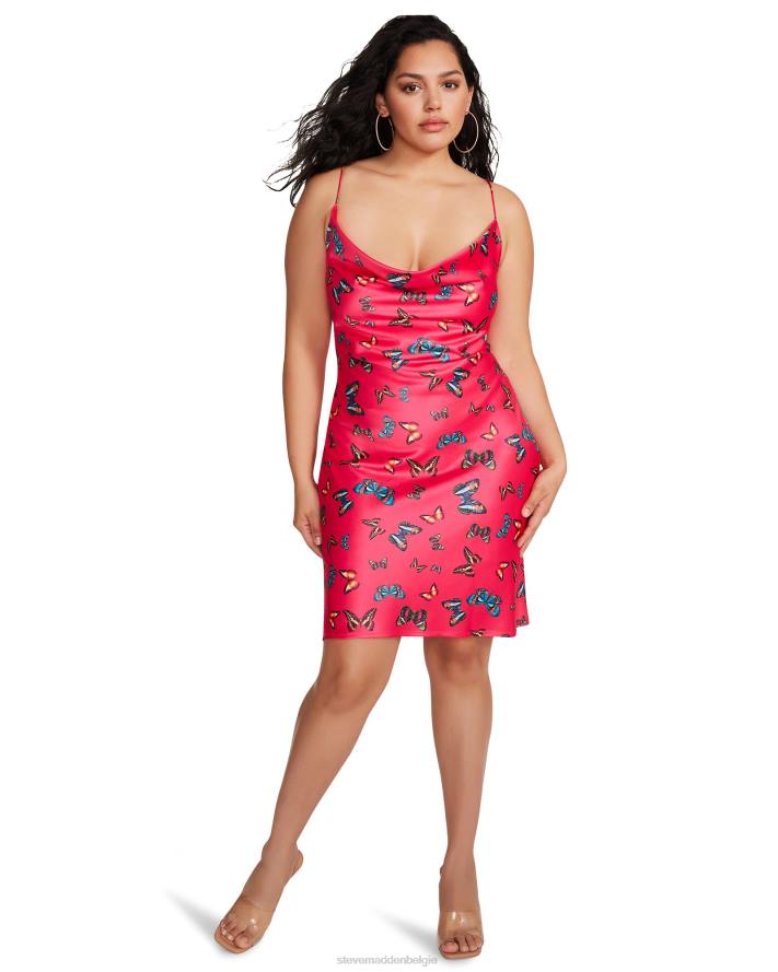 Steve Madden dragen vrouwen schat jurk felroze 2D2L716