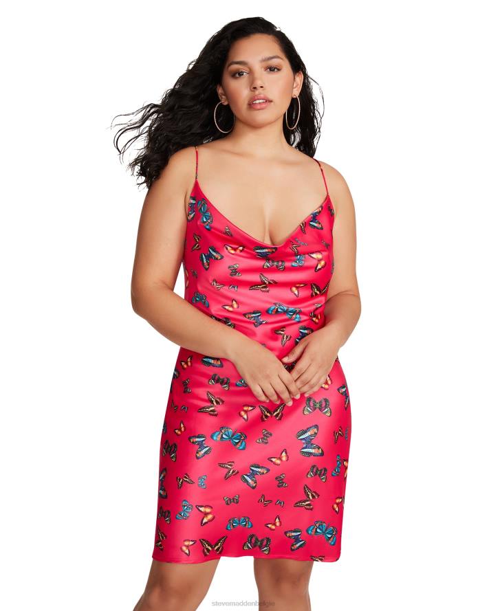 Steve Madden dragen vrouwen schat jurk felroze 2D2L716