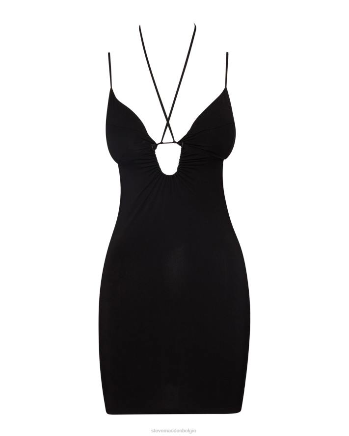 Steve Madden dragen vrouwen tiegan-jurk zwart 2D2L730