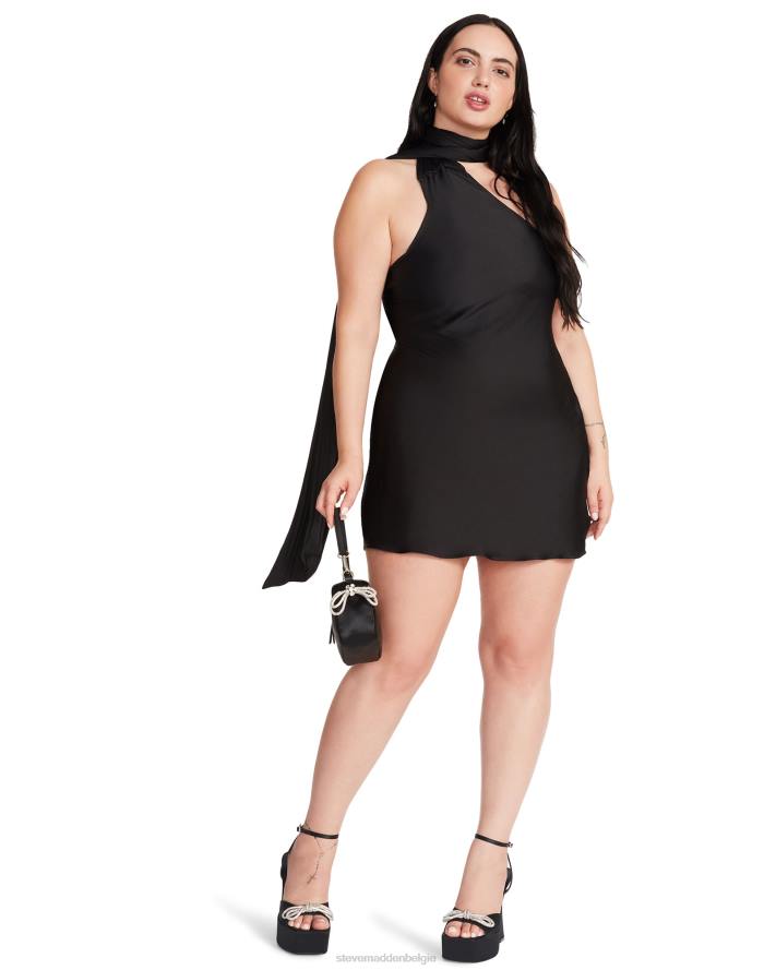 Steve Madden dragen vrouwen vava jurk zwart 2D2L725