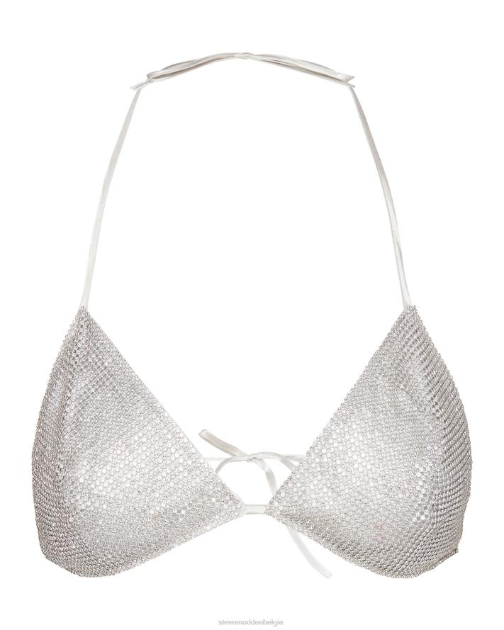 Steve Madden dragen vrouwen Bikinitopje met strasssteentjes steentjes 2D2L758