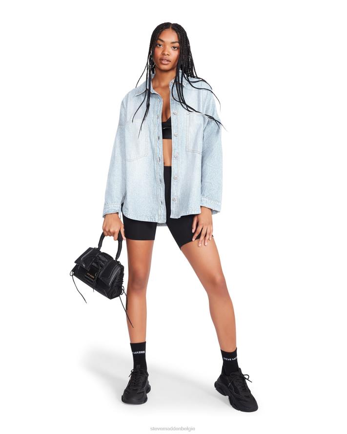 Steve Madden dragen vrouwen cassie top denimstof 2D2L797