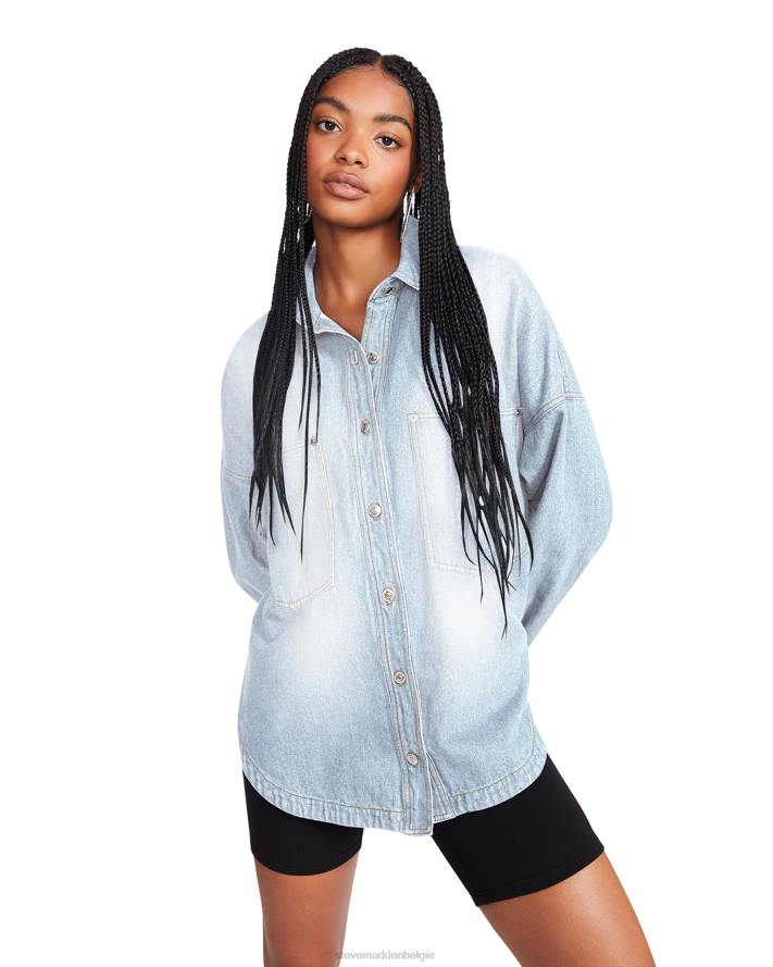 Steve Madden dragen vrouwen cassie top denimstof 2D2L797