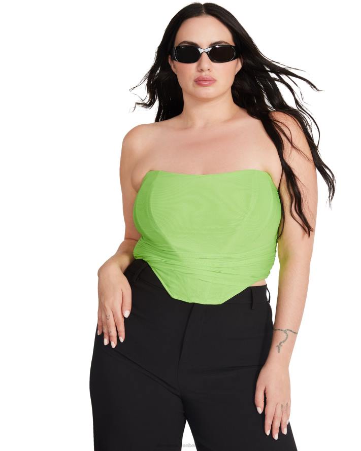 Steve Madden dragen vrouwen dahlia topje Neon groen 2D2L781