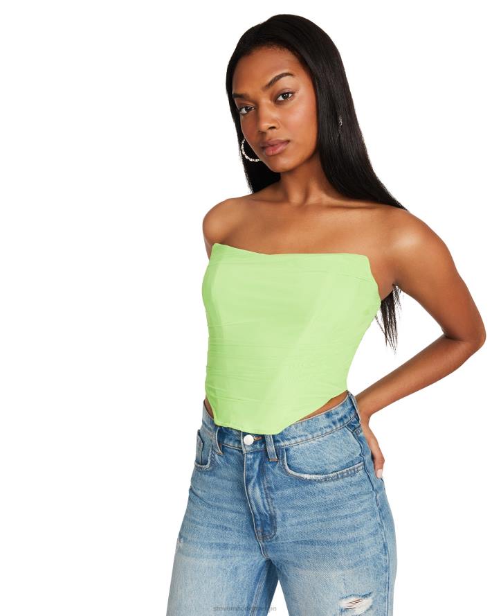 Steve Madden dragen vrouwen dahlia topje Neon groen 2D2L781