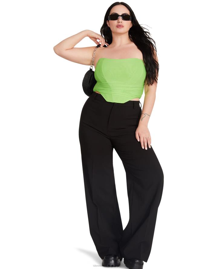 Steve Madden dragen vrouwen dahlia topje Neon groen 2D2L781