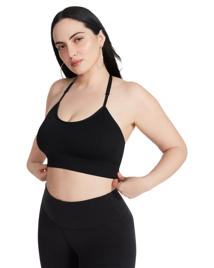 Steve Madden dragen vrouwen de ella mesh-bralette zwart 2D2L754