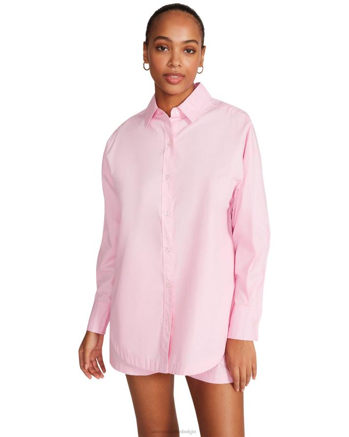 Steve Madden dragen vrouwen klaproos bovenkant roze 2D2L744