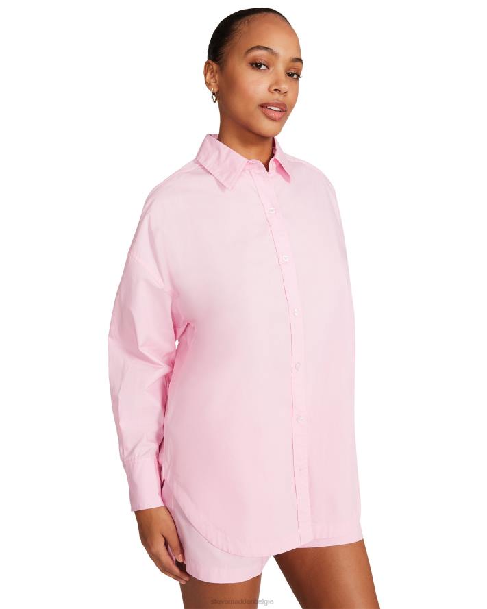 Steve Madden dragen vrouwen klaproos bovenkant roze 2D2L744