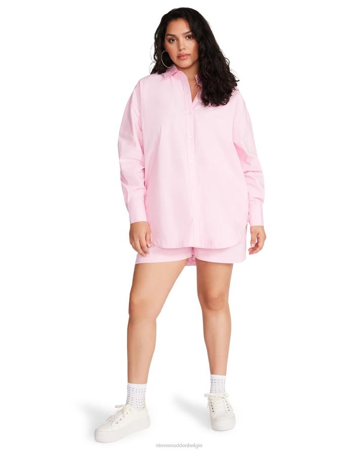 Steve Madden dragen vrouwen klaproos bovenkant roze 2D2L744