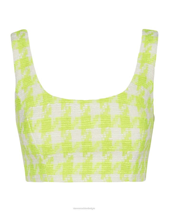 Steve Madden dragen vrouwen layla top limoen 2D2L766