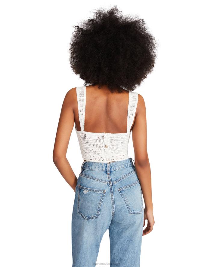 Steve Madden dragen vrouwen loren top wit 2D2L742