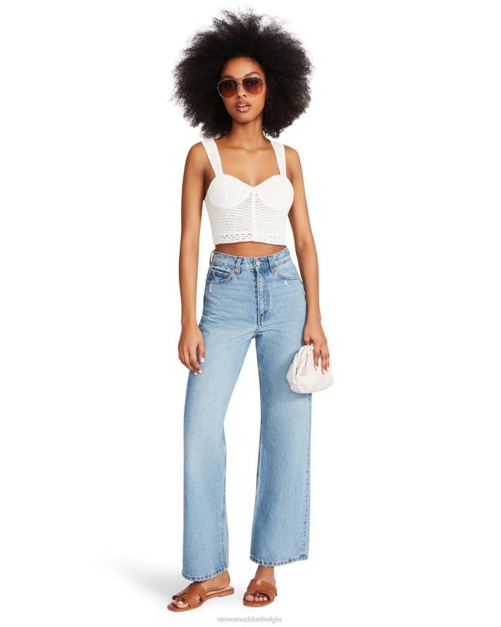 Steve Madden dragen vrouwen loren top wit 2D2L742