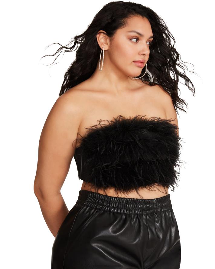 Steve Madden dragen vrouwen nessa top zwart 2D2L746