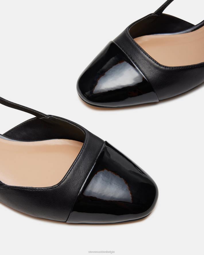 Steve Madden schoenen vrouwen Belinda zwart leer 2D2L504