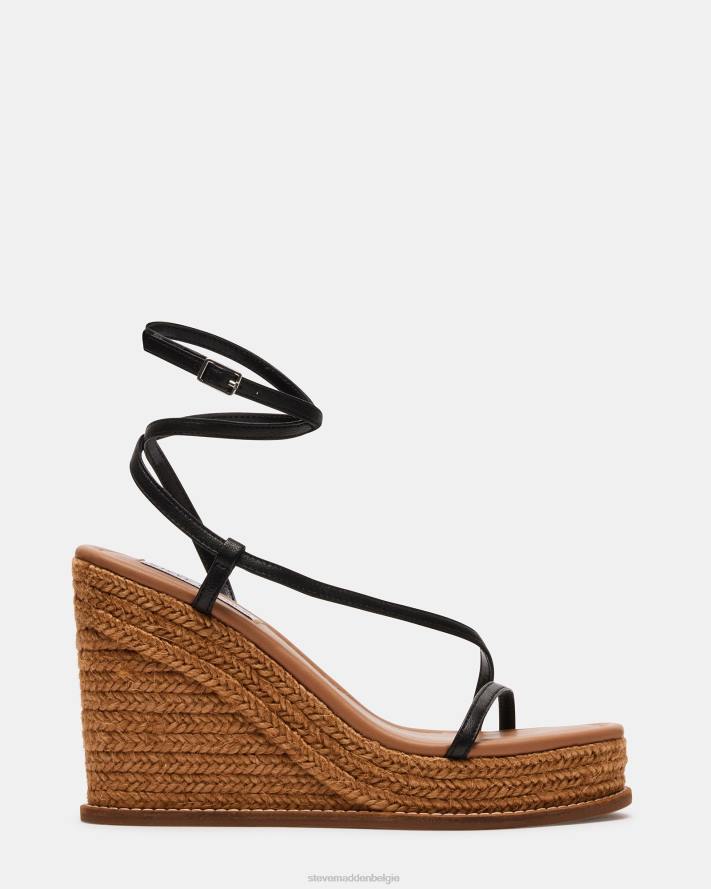 Steve Madden schoenen vrouwen zomer zwart leer 2D2L90