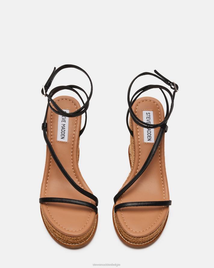 Steve Madden schoenen vrouwen zomer zwart leer 2D2L90